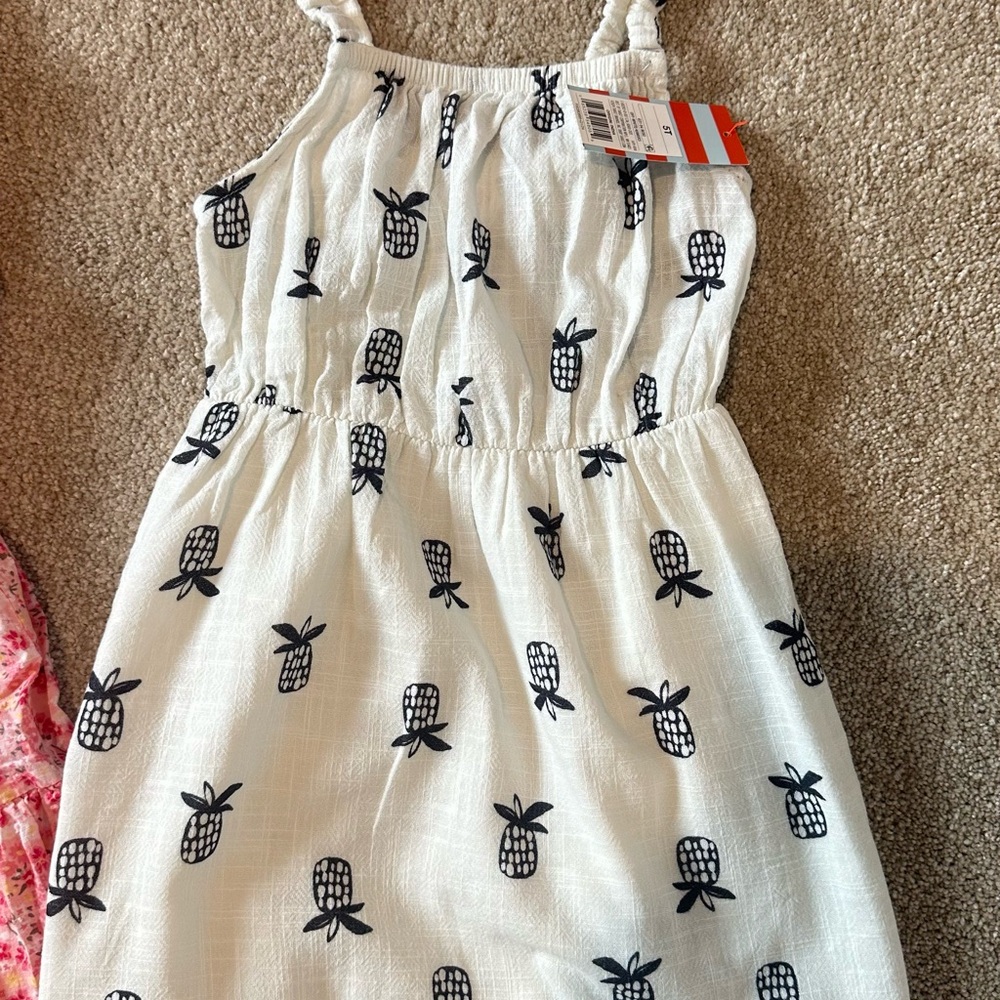 Zara/ H&M/ Cat & Jack Kids Matching Sets/Dresses- White, Multicolor - Picture 5 of 13